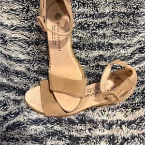 Eric Michael Beige Espadrille Sandals